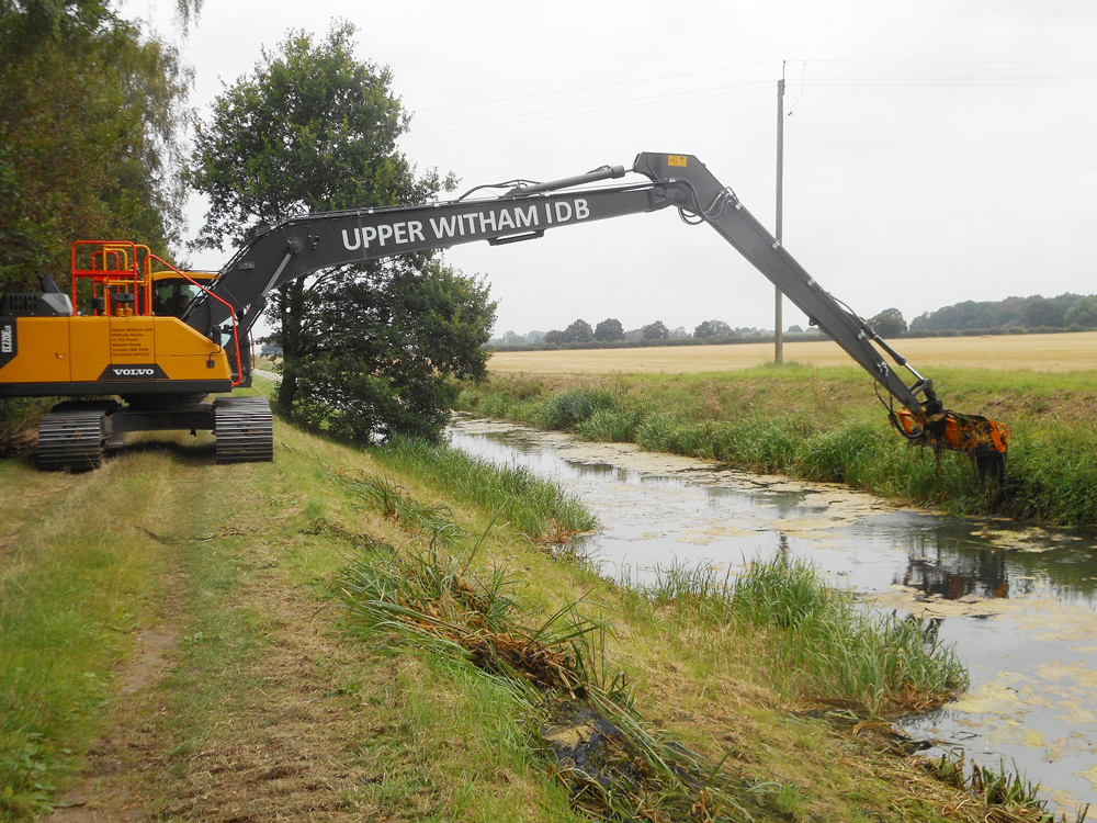 Burton-Pump-drain-weedcutting
